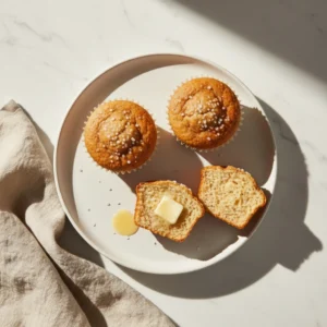 easy applesauce muffins featured