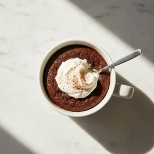 Keto Mug Cake Microwave Recipe – 90 Second Dessert 4 keto mug cake microwave featured