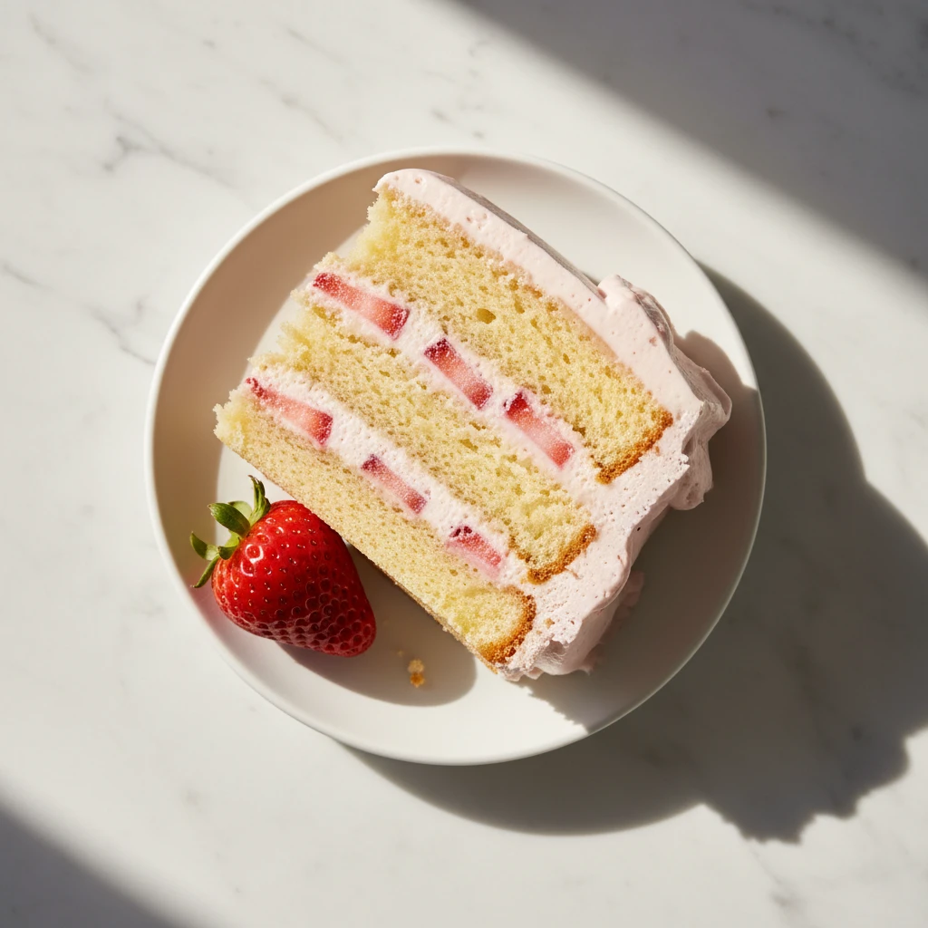 Layered Strawberry Cake reasons to try