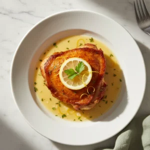 lemon chicken thighs featured