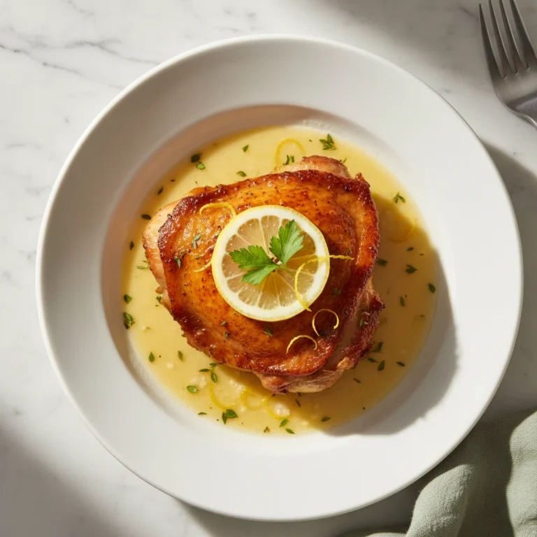 lemon chicken thighs featured