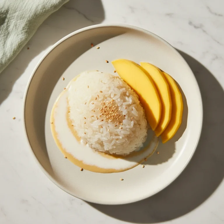 mango sticky rice recipe featured