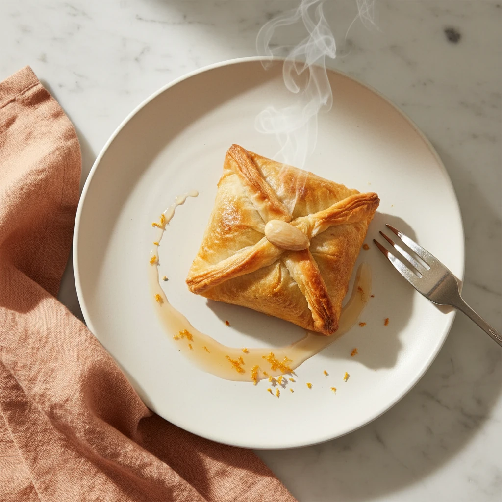 orange blossom almond pastries recipe featured