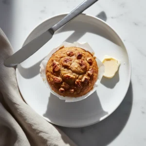 praline muffins recipe featured