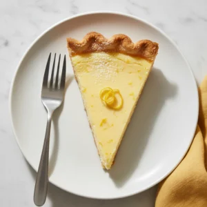 simple lemon pie recipe featured
