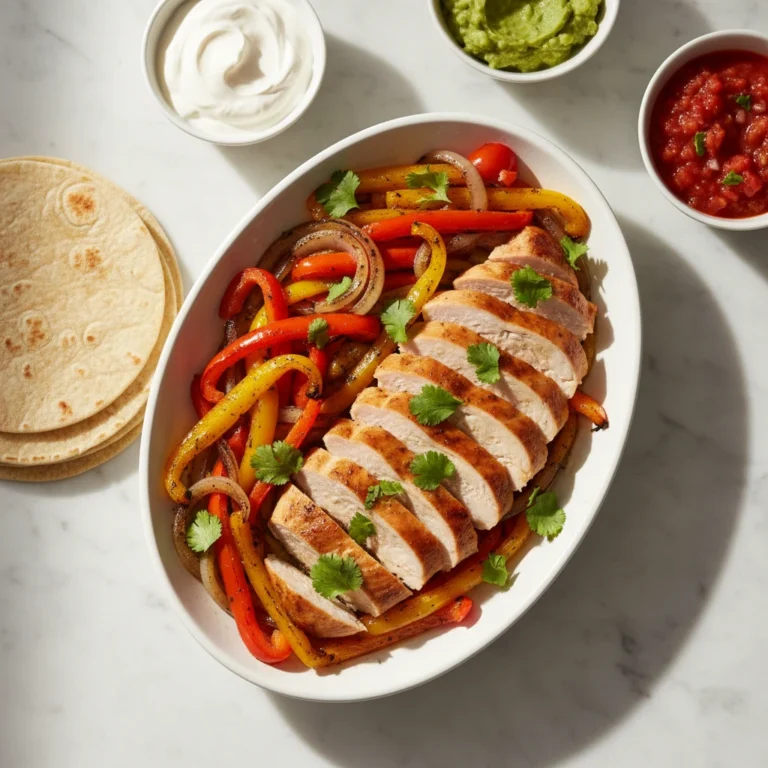Smoked Fajita Chicken Recipe | Tender & Flavorful 1 Smoked Fajita Chicken