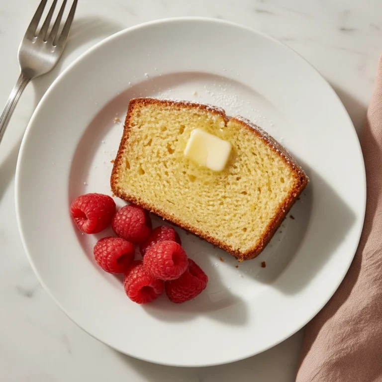 sour cream pound cake recipe featured