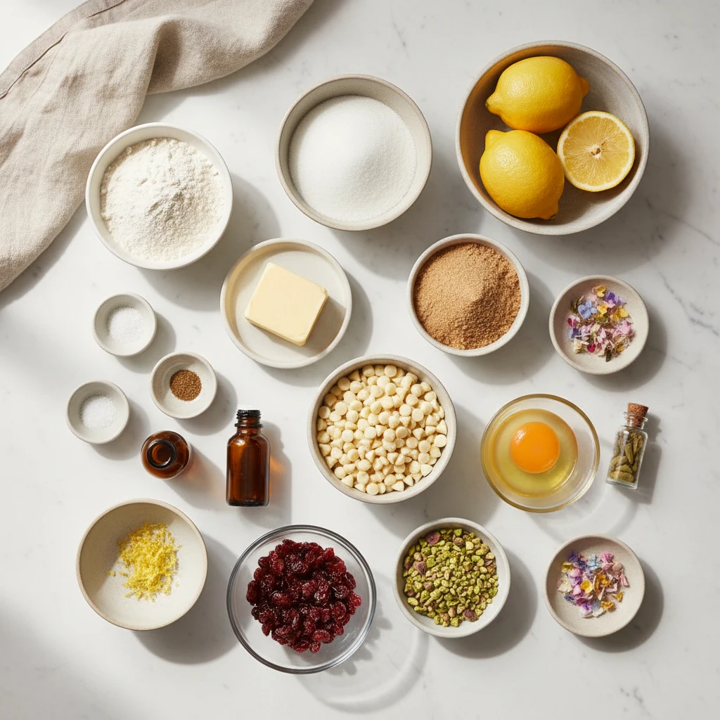 Spring Cookies ingredients