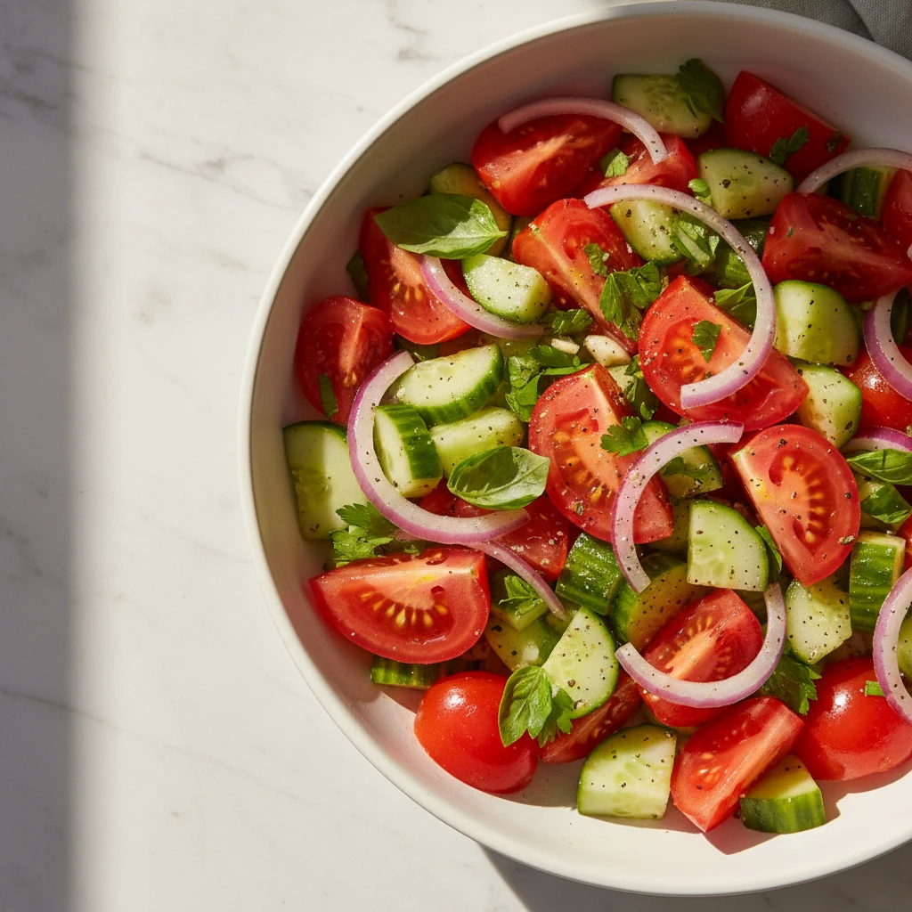 Tomato Cucumber Salad reasons to try