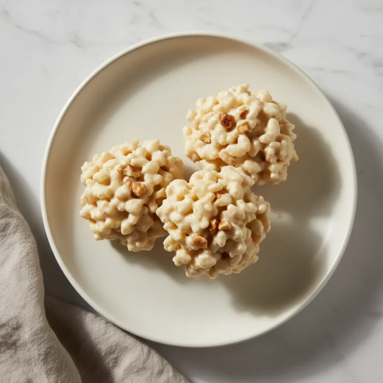white chocolate krispies treats recipe featured