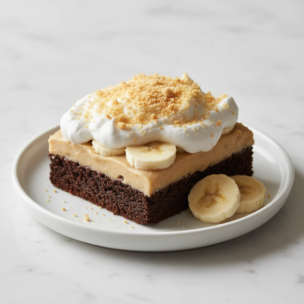 Banana Pudding Brownies