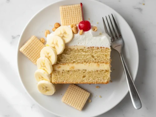 Banana Pudding Poke Cake