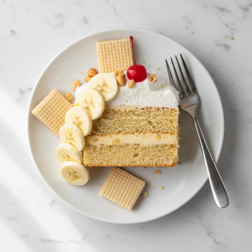 Banana Pudding Poke Cake