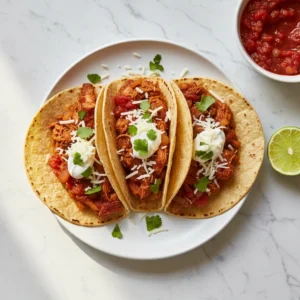 Crockpot Chicken Tacos