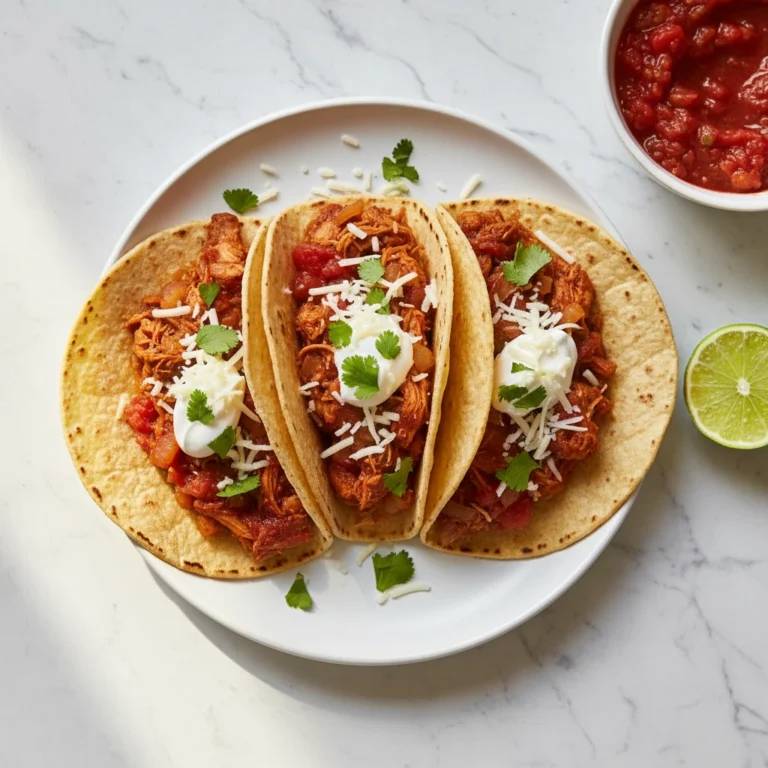 Crockpot Chicken Tacos