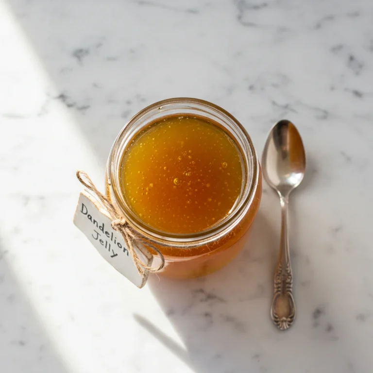Dandelion Jelly Recipe | Homemade Floral Preserve 1 Dandelion Jelly