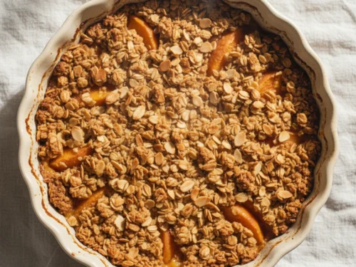 Fresh Peach Crisp