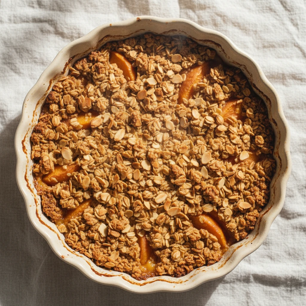 Fresh Peach Crisp