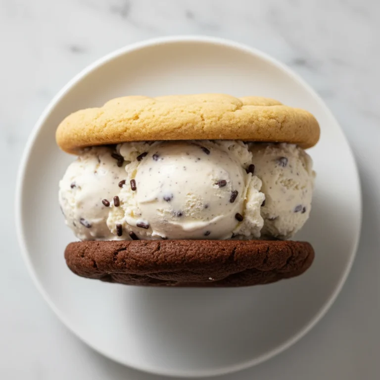 Homemade Ice Cream Sandwich