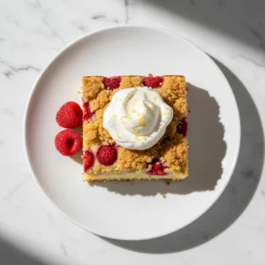 Lemon Raspberry Dessert Recipe | Easy & Elegant 4 Lemon Raspberry Dessert