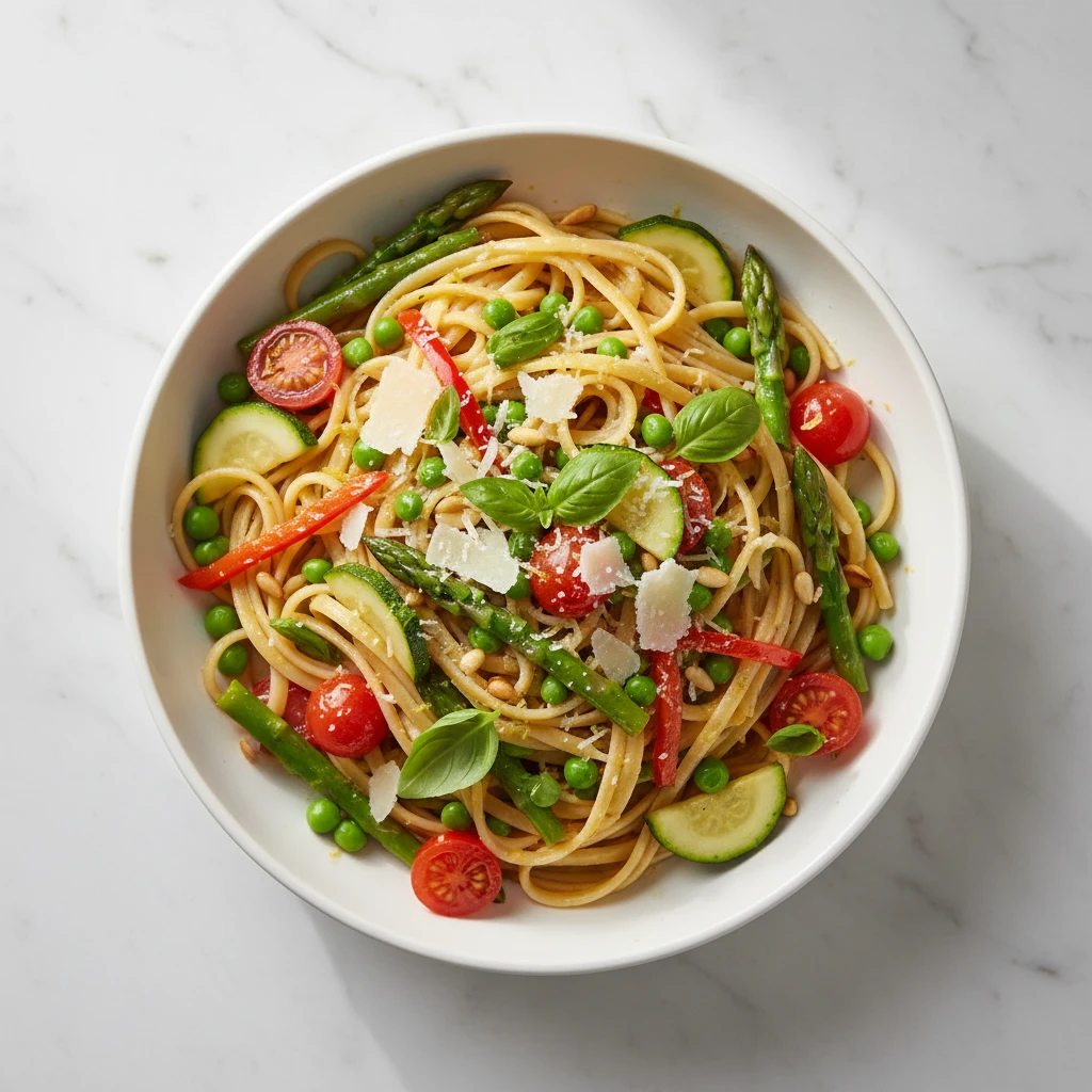 Light Pasta Primavera reasons to try