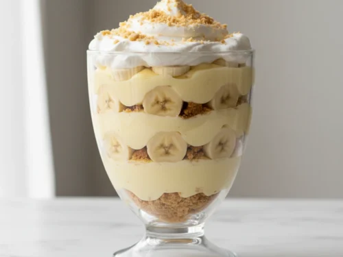 No Bake Banana Pudding Dessert