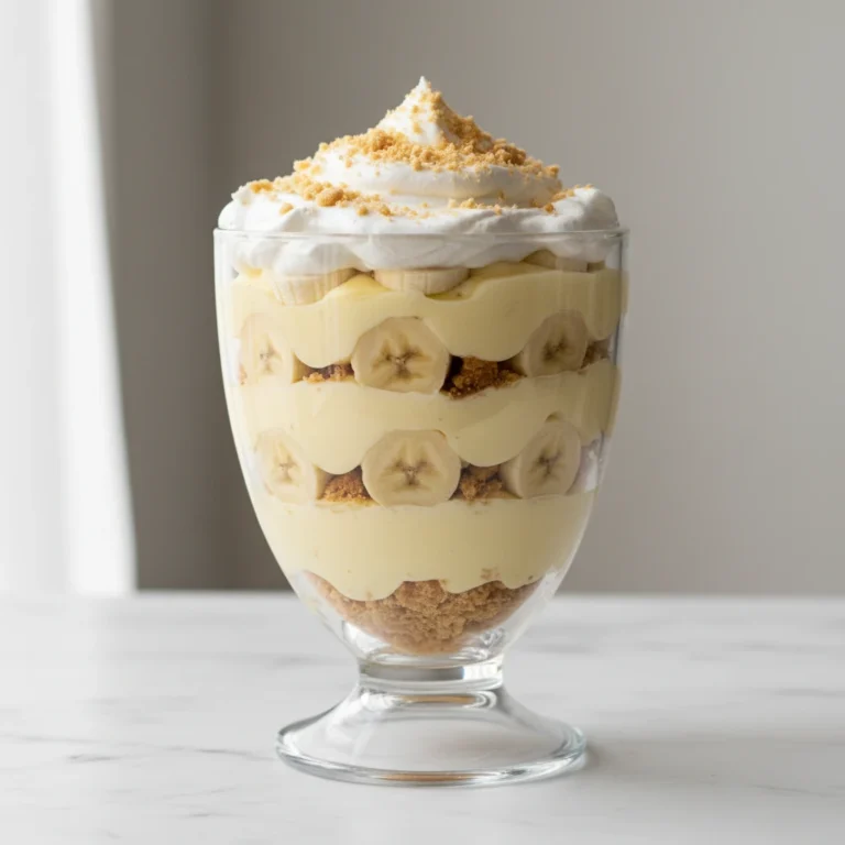 No Bake Banana Pudding Dessert - Easy Recipe 1 No Bake Banana Pudding Dessert