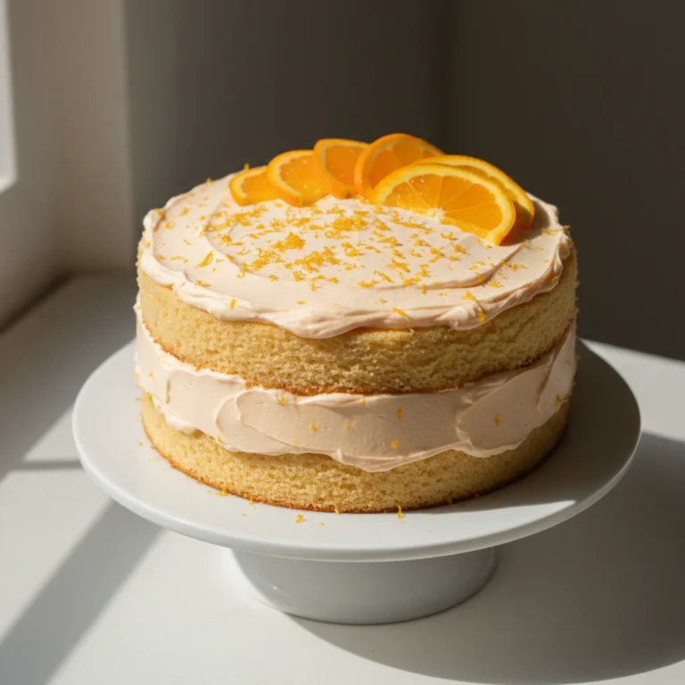 Orange Creamsicle Cake