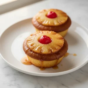 Pineapple Upside Down Cupcakes