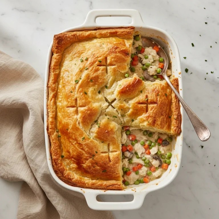 Puff Pastry Chicken Pot Pie