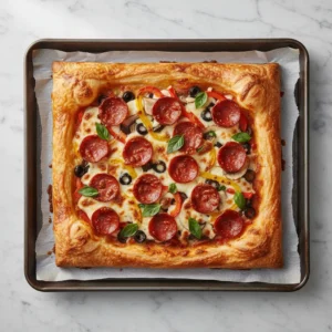 Puff Pastry Pizza