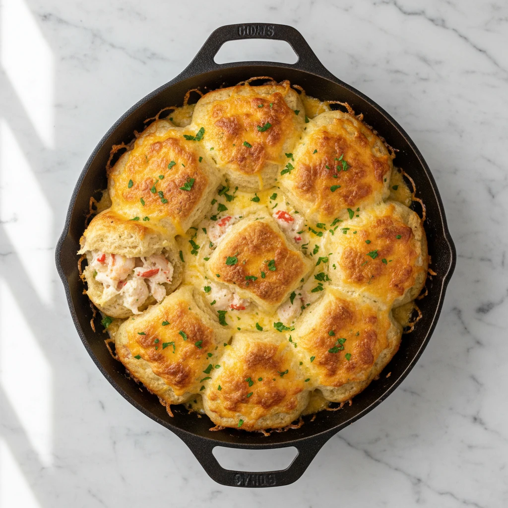 Shrimp & Crab Biscuit Melts reasons to try