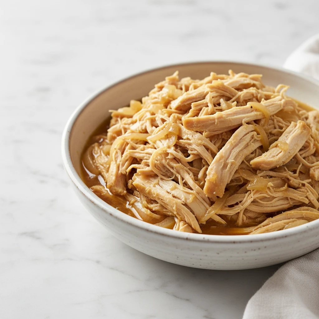 Slow Cooker Shredded Chicken serving suggestion