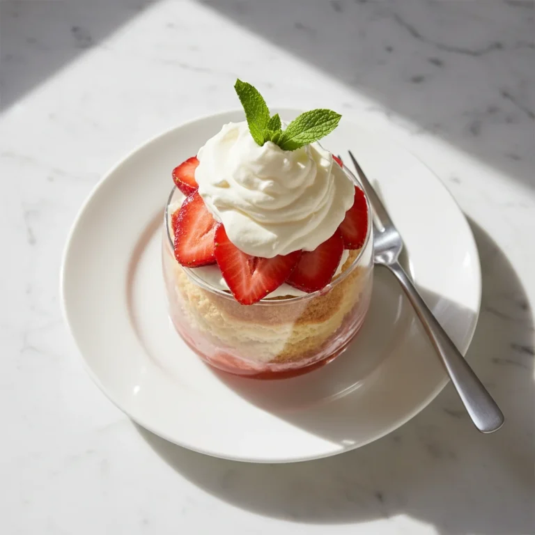 Strawberry Shortcake Cups Recipe | Individual Servings 1 Strawberry Shortcake Cups