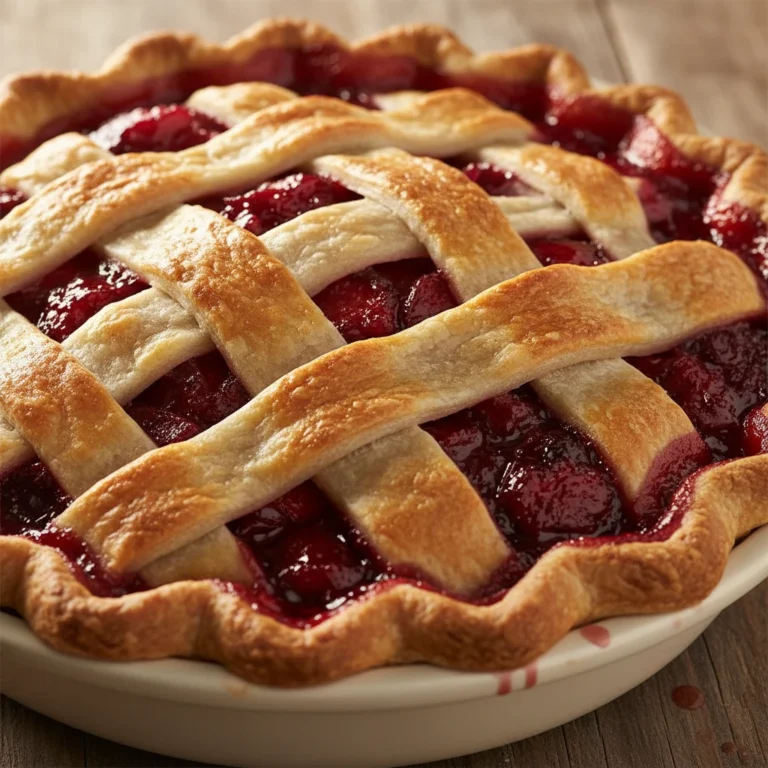 Strawberry Rhubarb Pie with Jammy, Perfect-Set Filling 1 Strawberry Rhubarb Pie