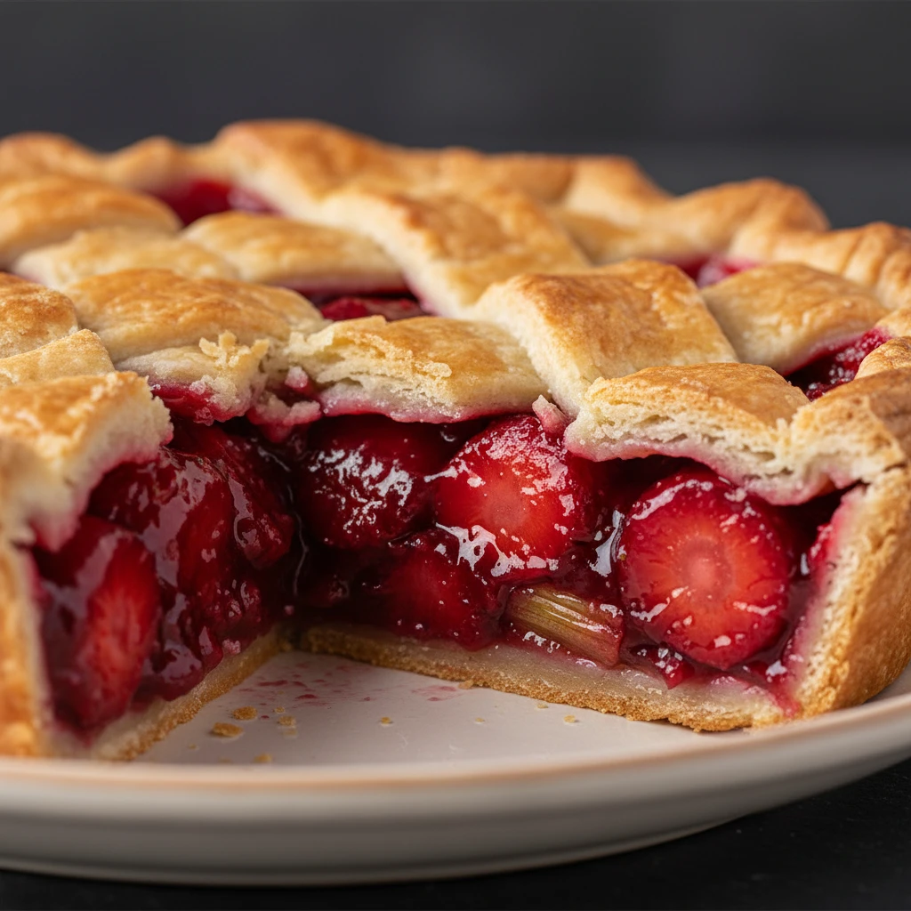 Strawberry Rhubarb Pie reasons to try