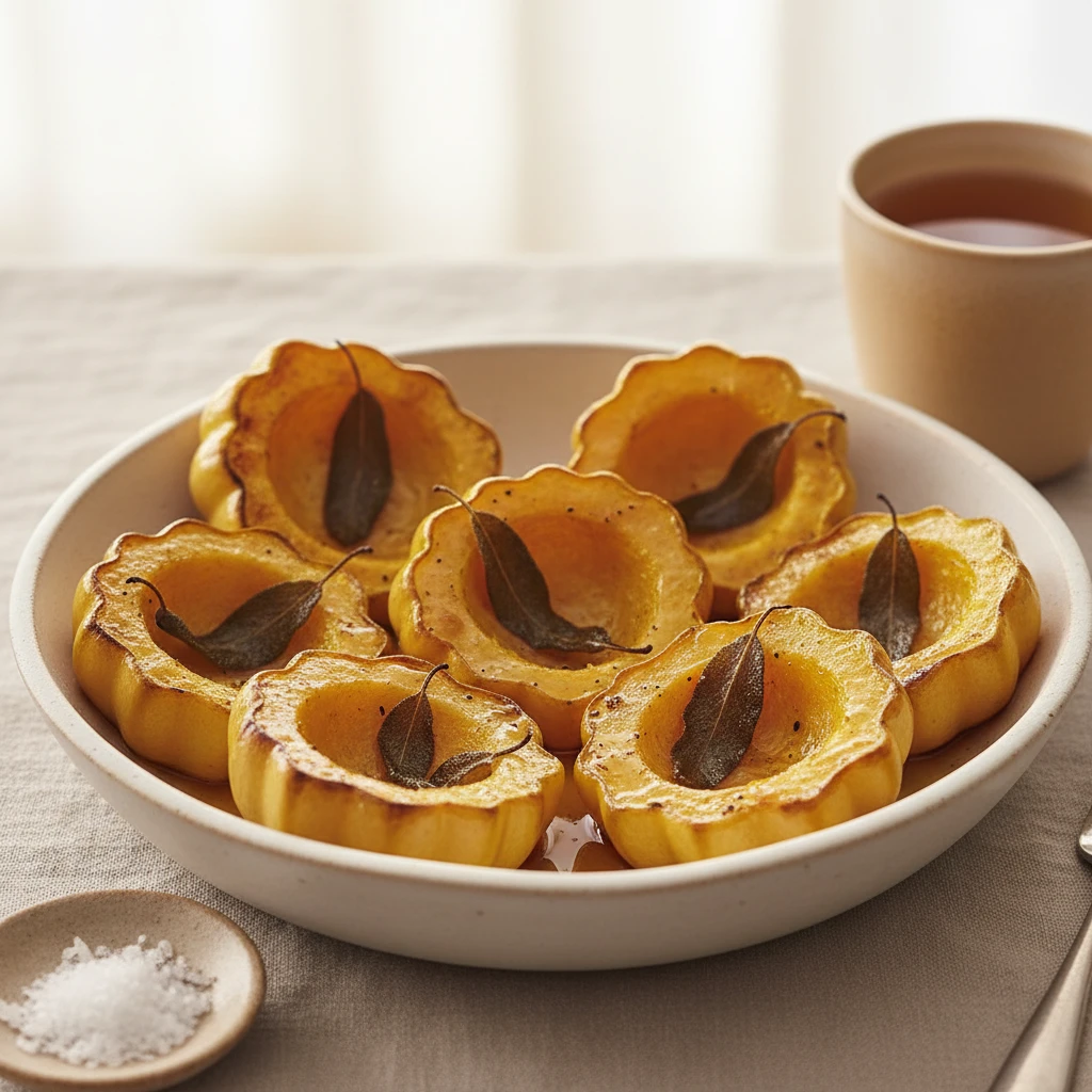 Patty Pan Squash Recipe serving suggestion