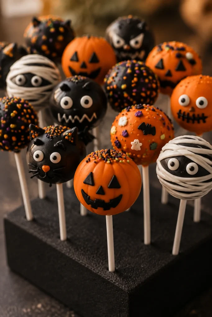 Halloween Cake Pops