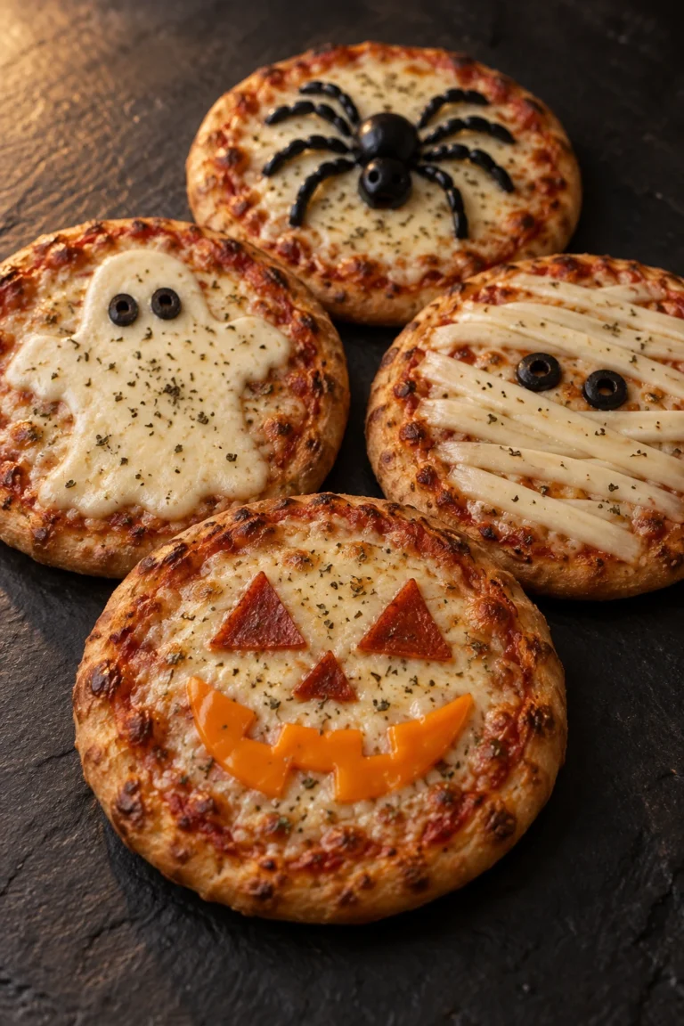Halloween Pizza: Spooky Personal Pizzas for Kids 1 Halloween Pizza