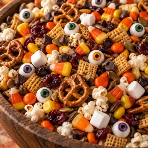Halloween Trail Mix: Easy No-Bake Spooky Snack 4 Halloween Trail Mix