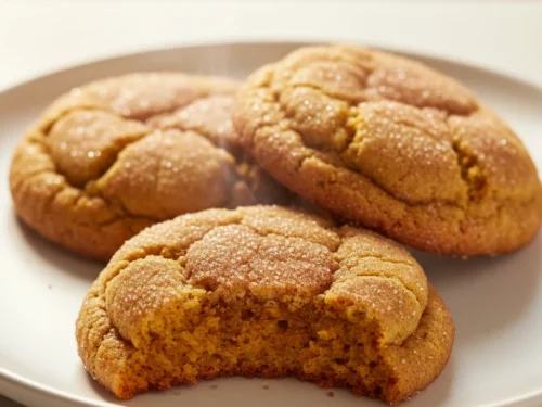 Pumpkin Snickerdoodle Cookies