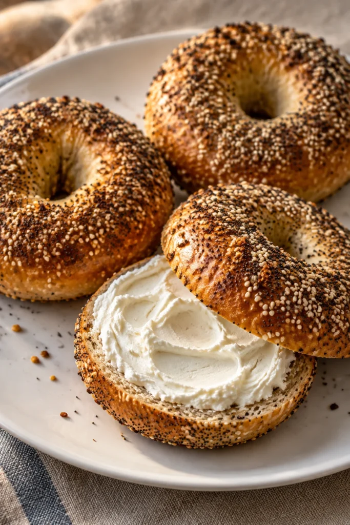 Sourdough Bagels